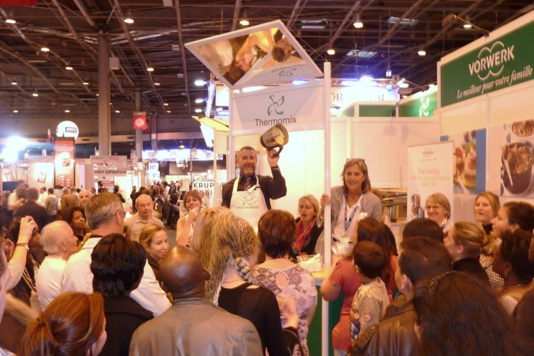magazin Paris Fair 2009 Ice cream recipe